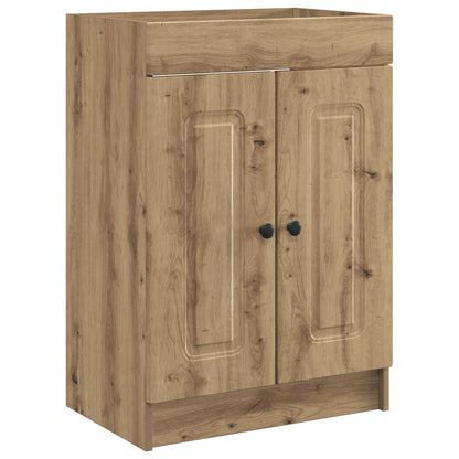 vidaXL Bathroom Furniture Set Artisan Oak 78.5 x 37.5 x 81 cm
