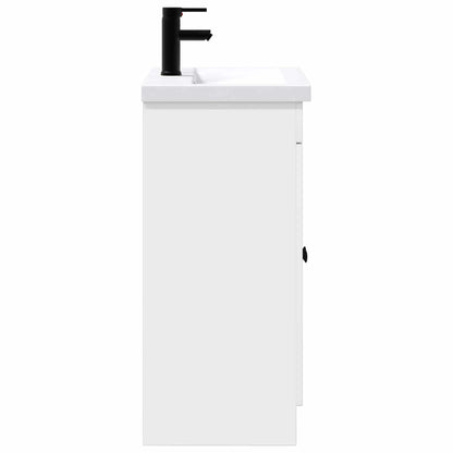 vidaXL Bathroom Furniture Set White 56 x 37.5 x 81 cm Engineered Wood