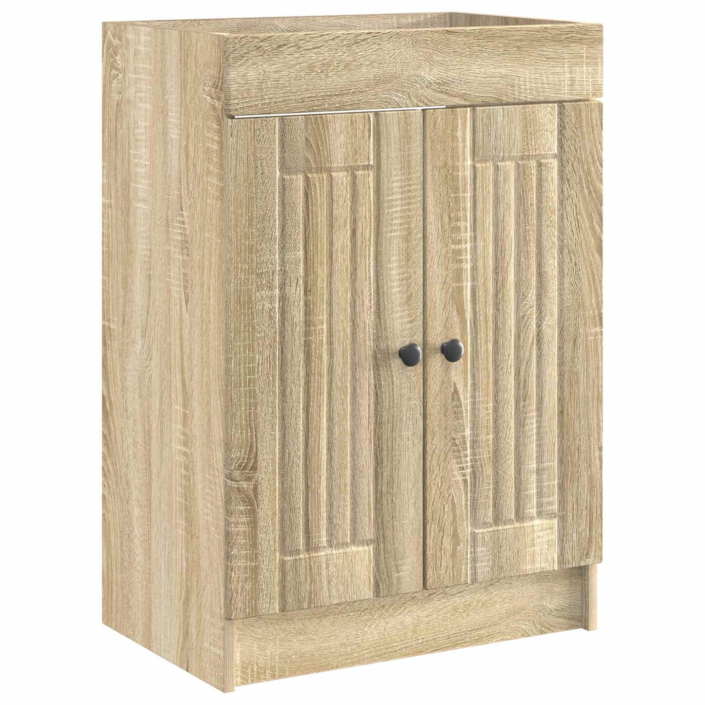 vidaXL Bathroom Furniture Set Sonoma Oak 78.5 x 37.5 x 81 cm