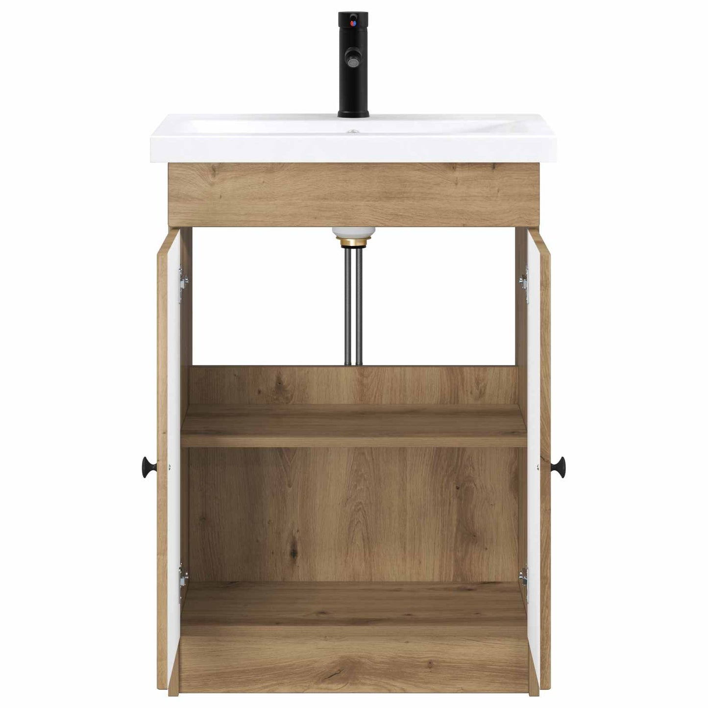 vidaXL Bathroom Furniture Set Artisan Oak 78.5 x 37.5 x 81 cm