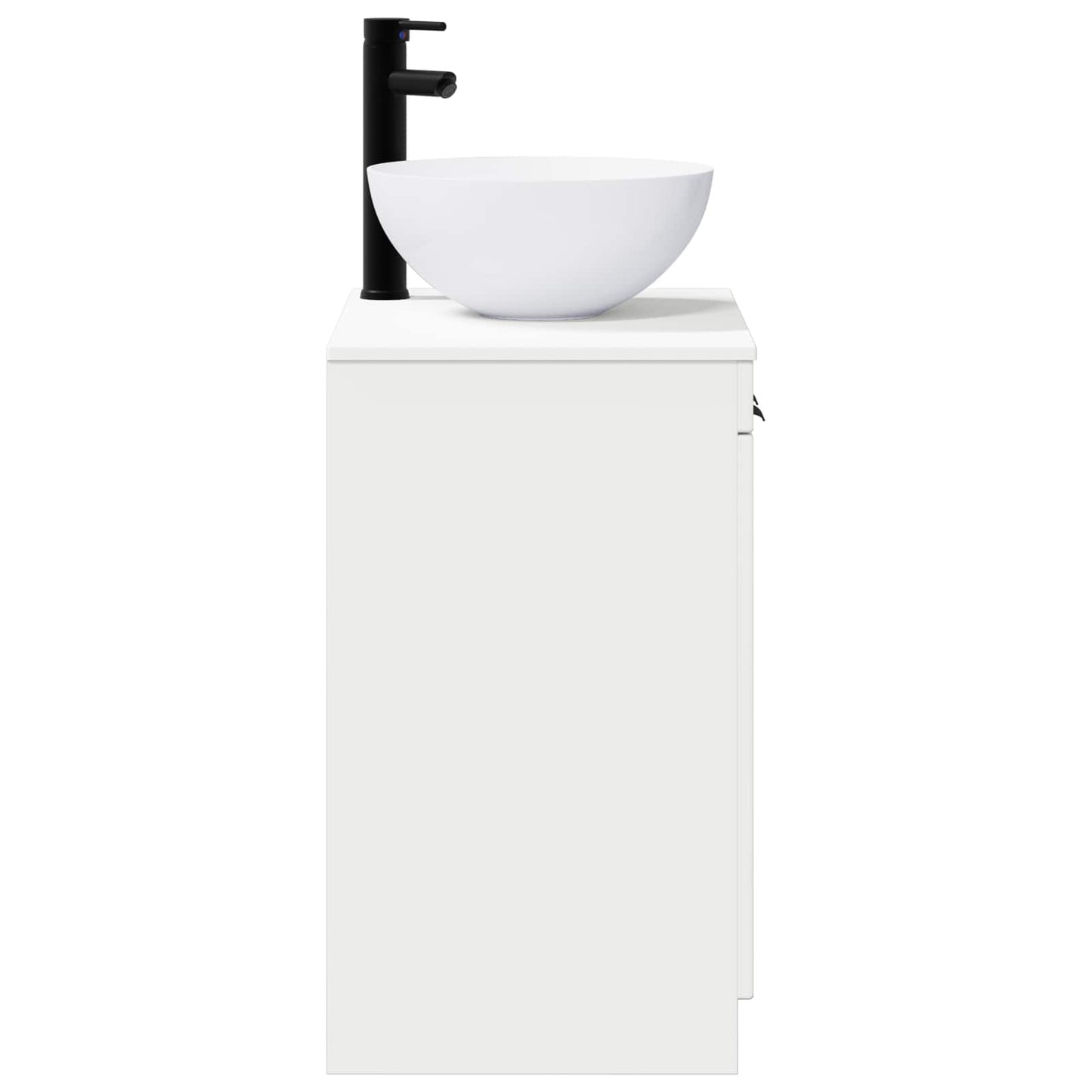 vidaXL Bathroom Furniture Set White Engineered Wood