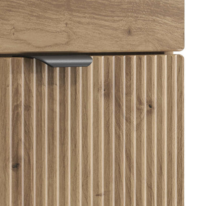 vidaXL Bathroom Furniture Set Artisan Oak Engineered Wood