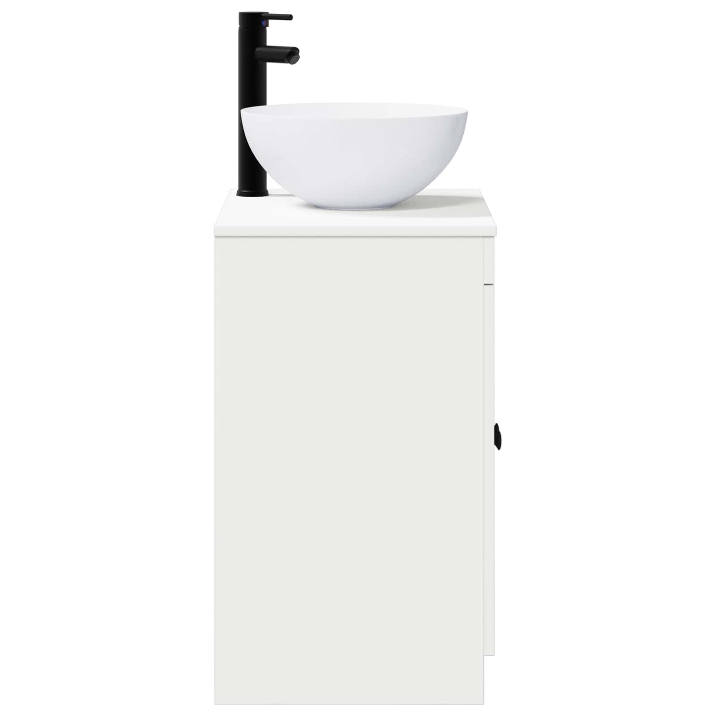 vidaXL Bathroom Furniture Set White Engineered Wood