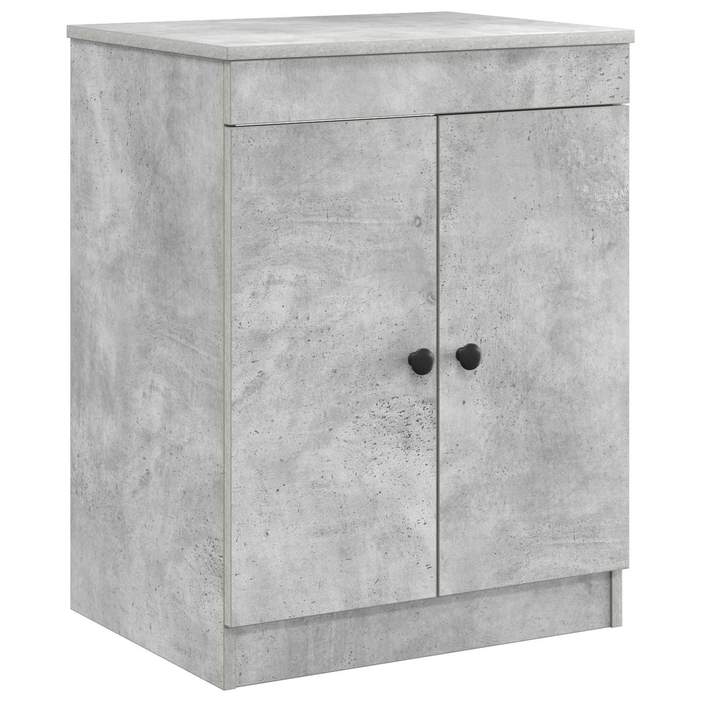 vidaXL Bathroom Furniture Set Concrete Grey Engineered Wood