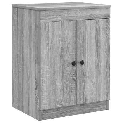 vidaXL Bathroom Furniture Set Grey Sonoma Engineered Wood