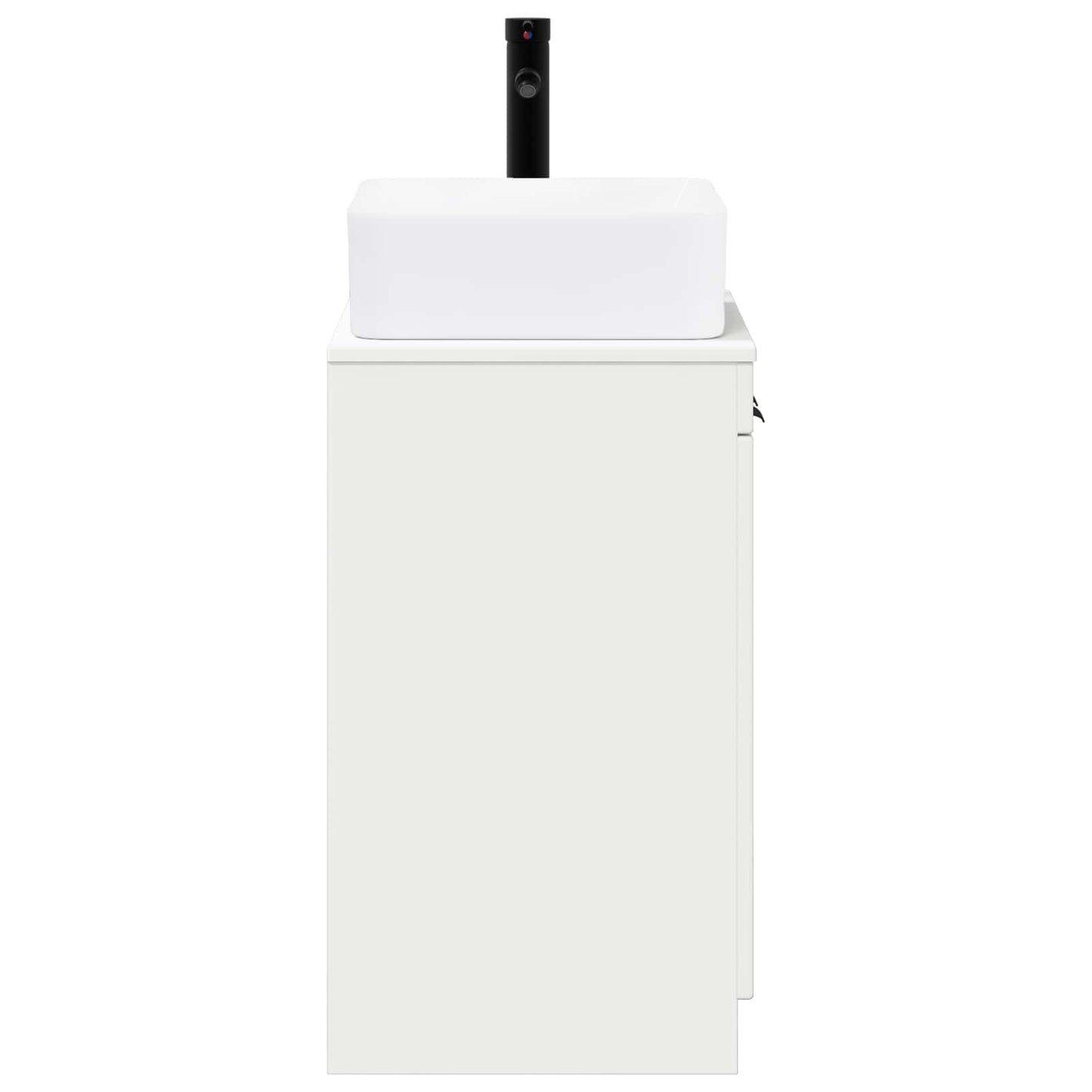vidaXL Bathroom Furniture Set White Engineered Wood