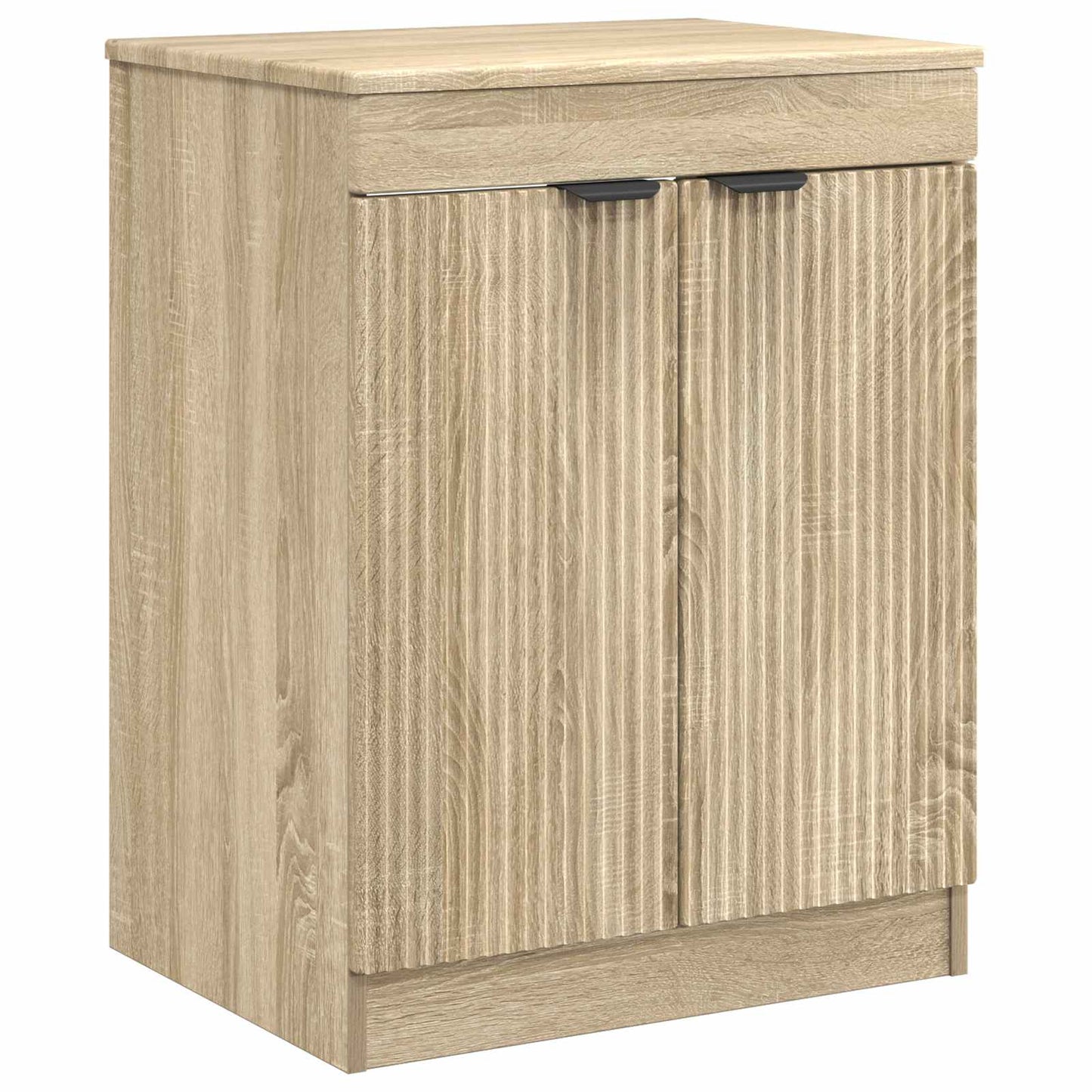 vidaXL Bathroom Furniture Set Sonoma Oak Engineered Wood