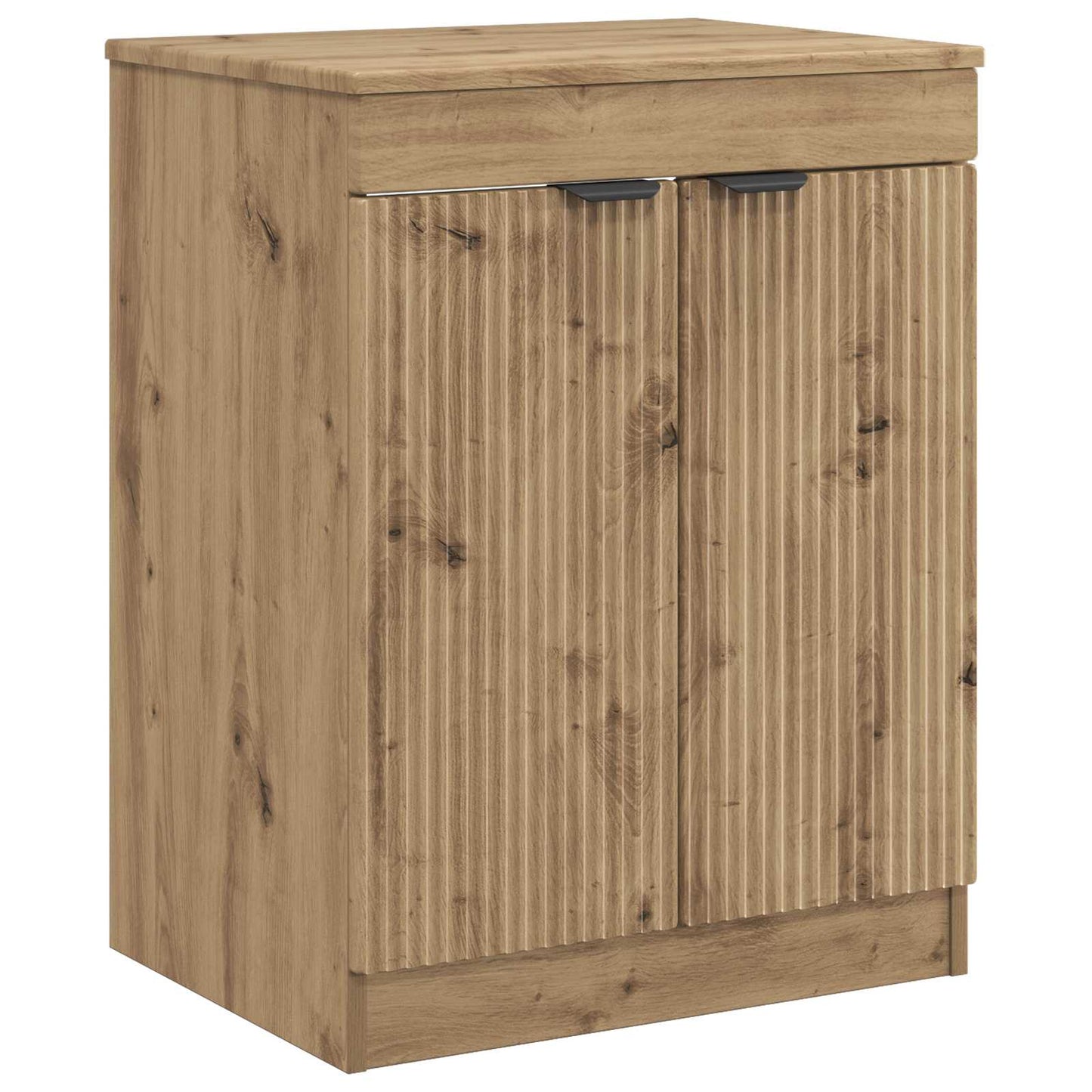 vidaXL Bathroom Furniture Set Artisan Oak Engineered Wood