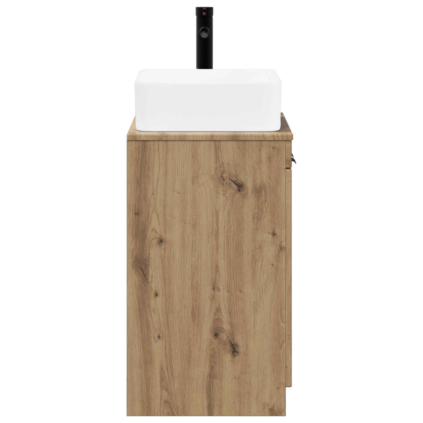 vidaXL Bathroom Furniture Set Artisan Oak Engineered Wood