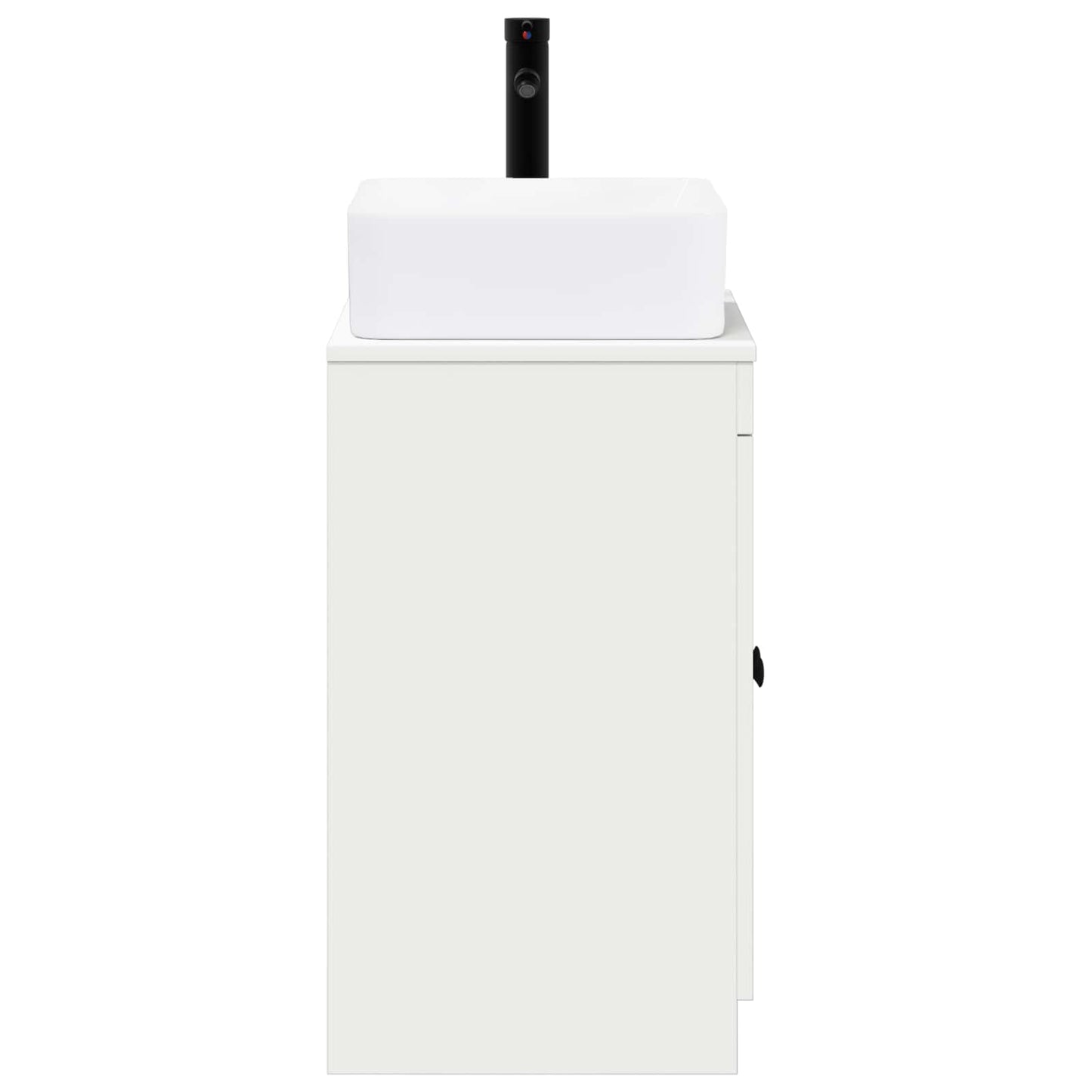 vidaXL Bathroom Furniture Set White Engineered Wood