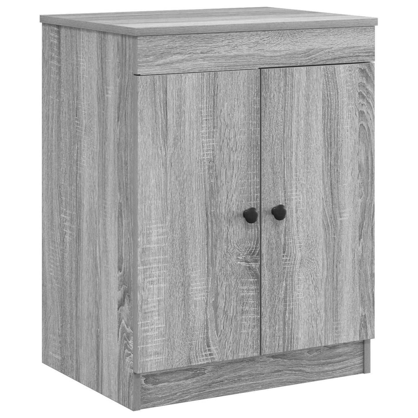 vidaXL Bathroom Furniture Set Grey Sonoma Engineered Wood