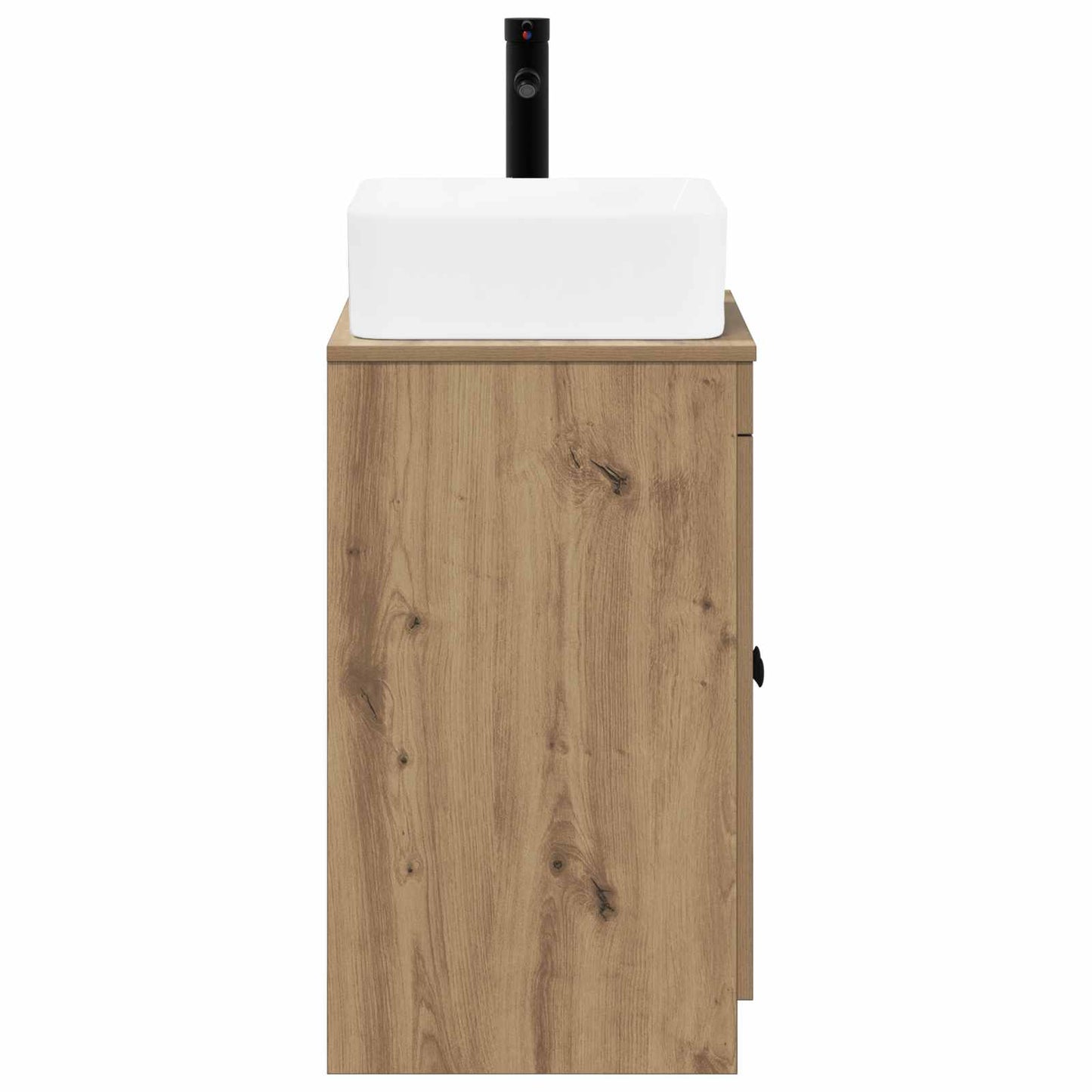 vidaXL Bathroom Furniture Set Artisan Oak Engineered Wood