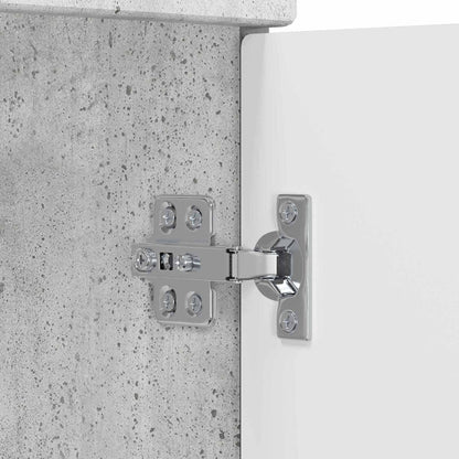 vidaXL Bathroom Furniture Set Concrete Grey Engineered Wood