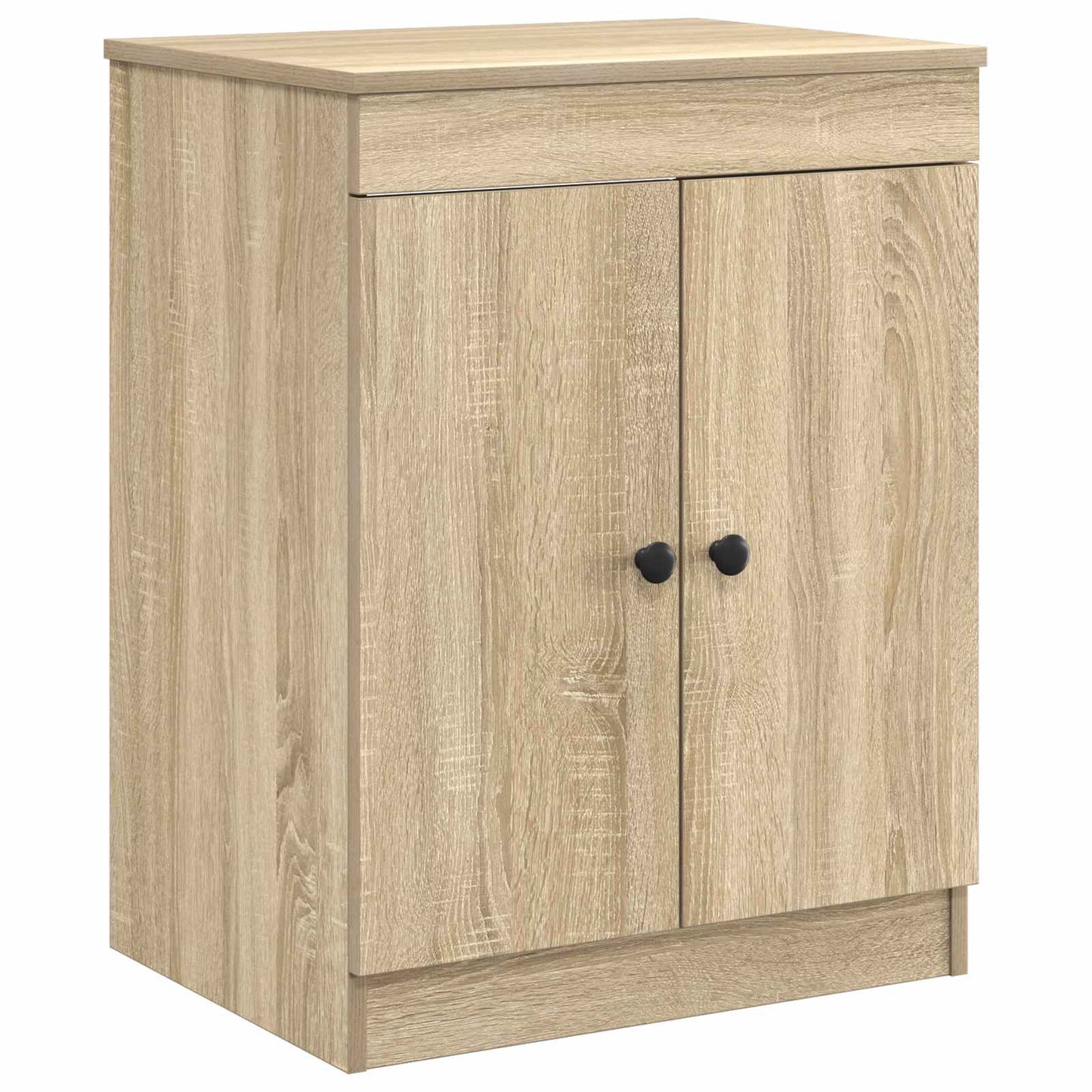 vidaXL Bathroom Furniture Set Sonoma Oak Engineered Wood