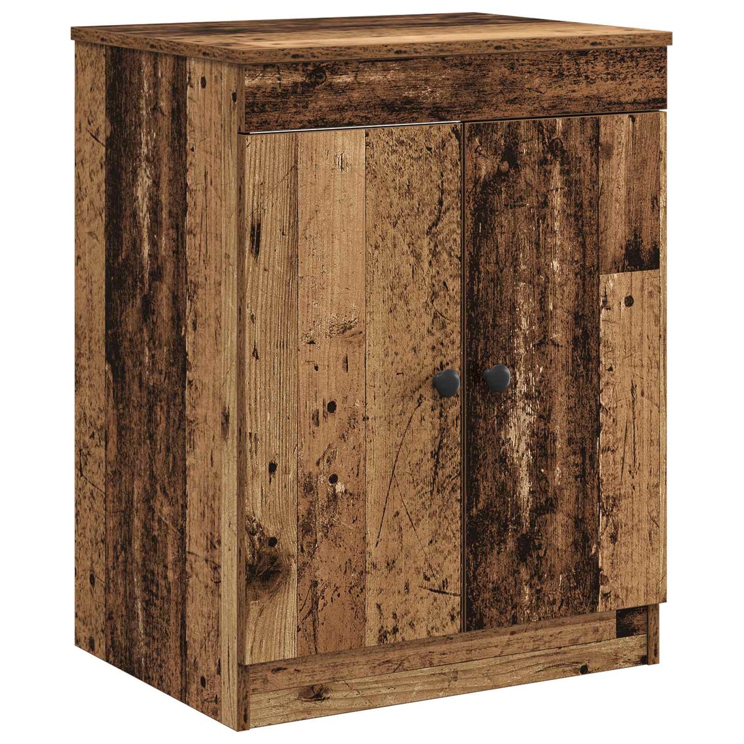 vidaXL Bathroom Furniture Set Old Wood Engineered Wood