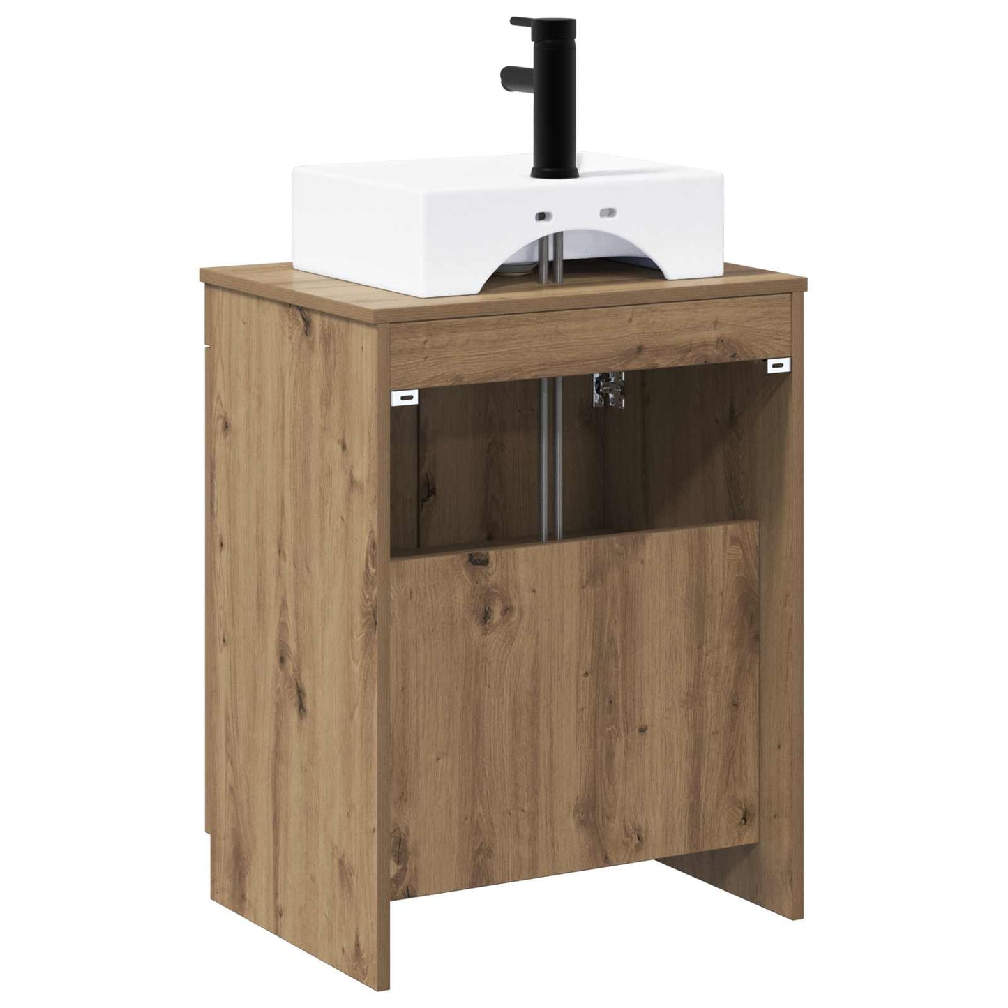 vidaXL Bathroom Furniture Set Artisan Oak Engineered Wood