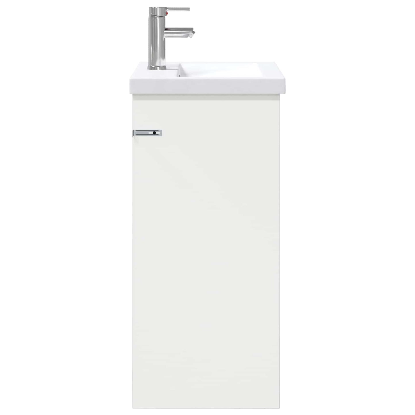 vidaXL Bathroom Furniture Set White 61 x 40 x 84.5 cm Engineered Wood