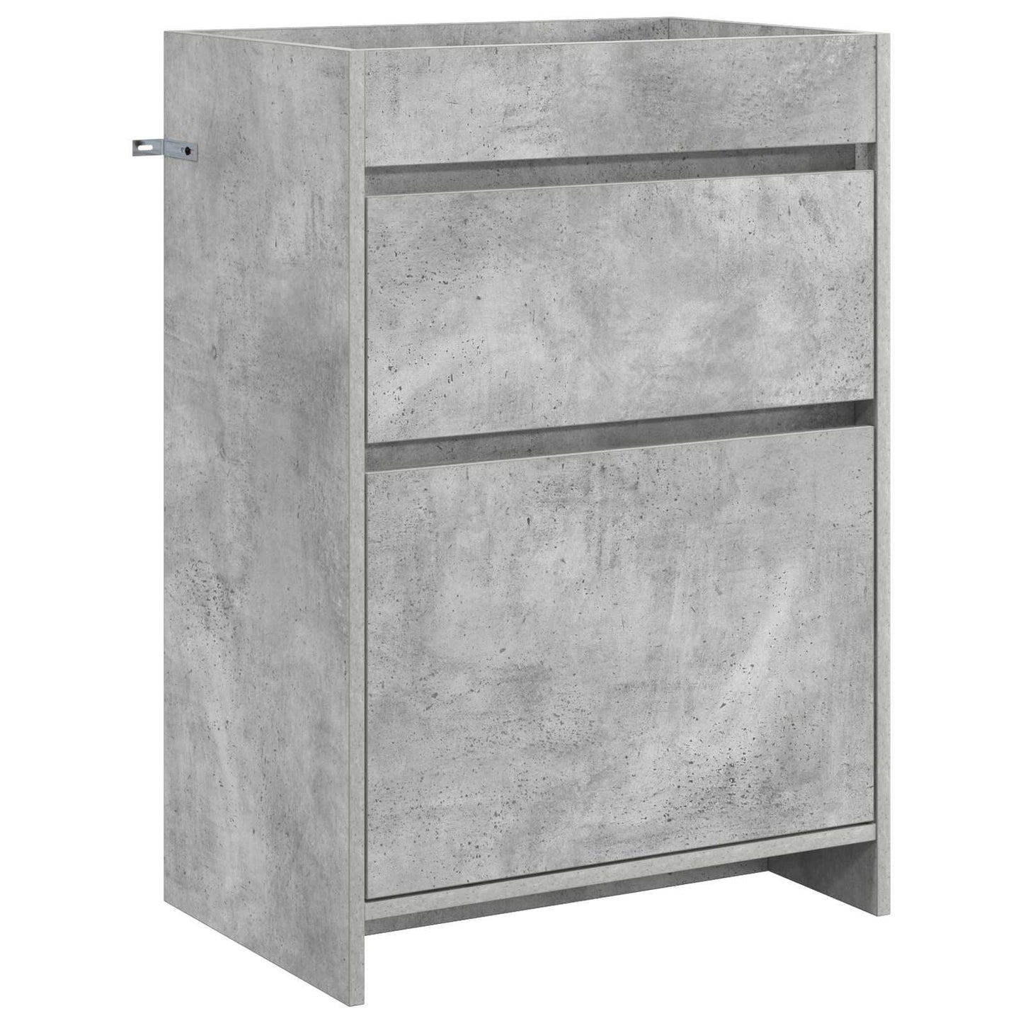 vidaXL Bathroom Furniture Set Concrete Grey 61 x 40 x 84.5 cm