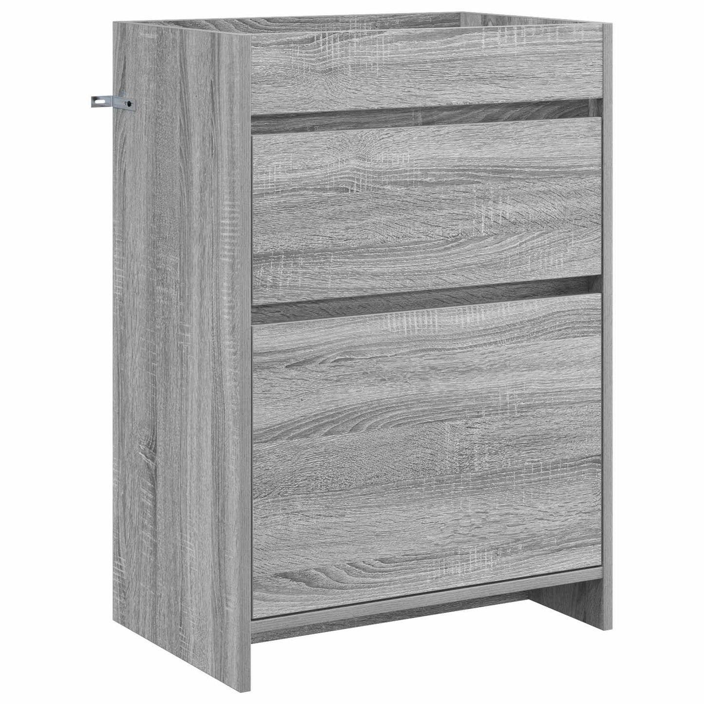 vidaXL Bathroom Furniture Set Grey Sonoma 61 x 40 x 84.5 cm