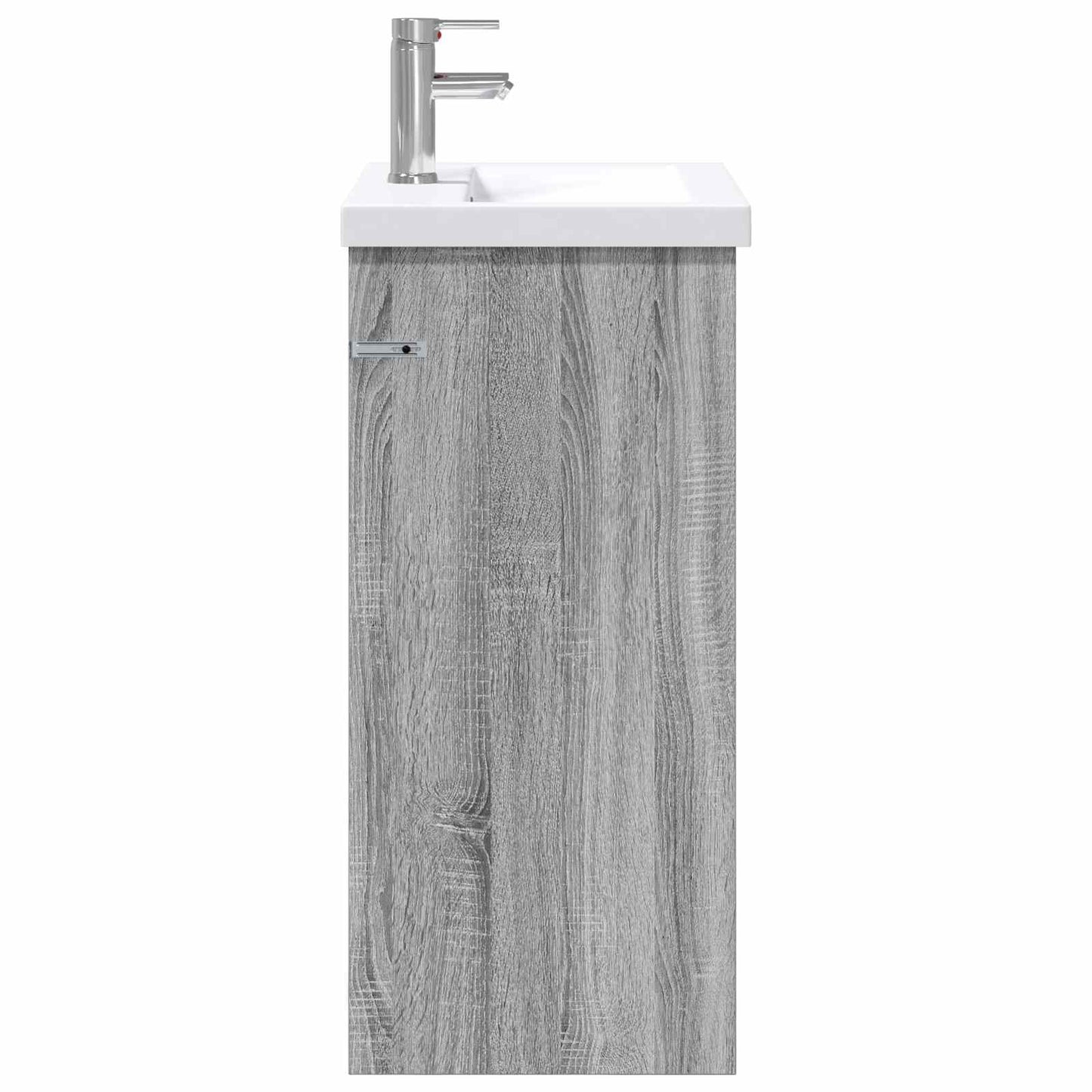 vidaXL Bathroom Furniture Set Grey Sonoma 61 x 40 x 84.5 cm
