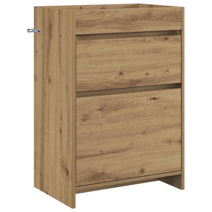 vidaXL Bathroom Furniture Set Artisan Oak 61 x 40 x 84.5 cm