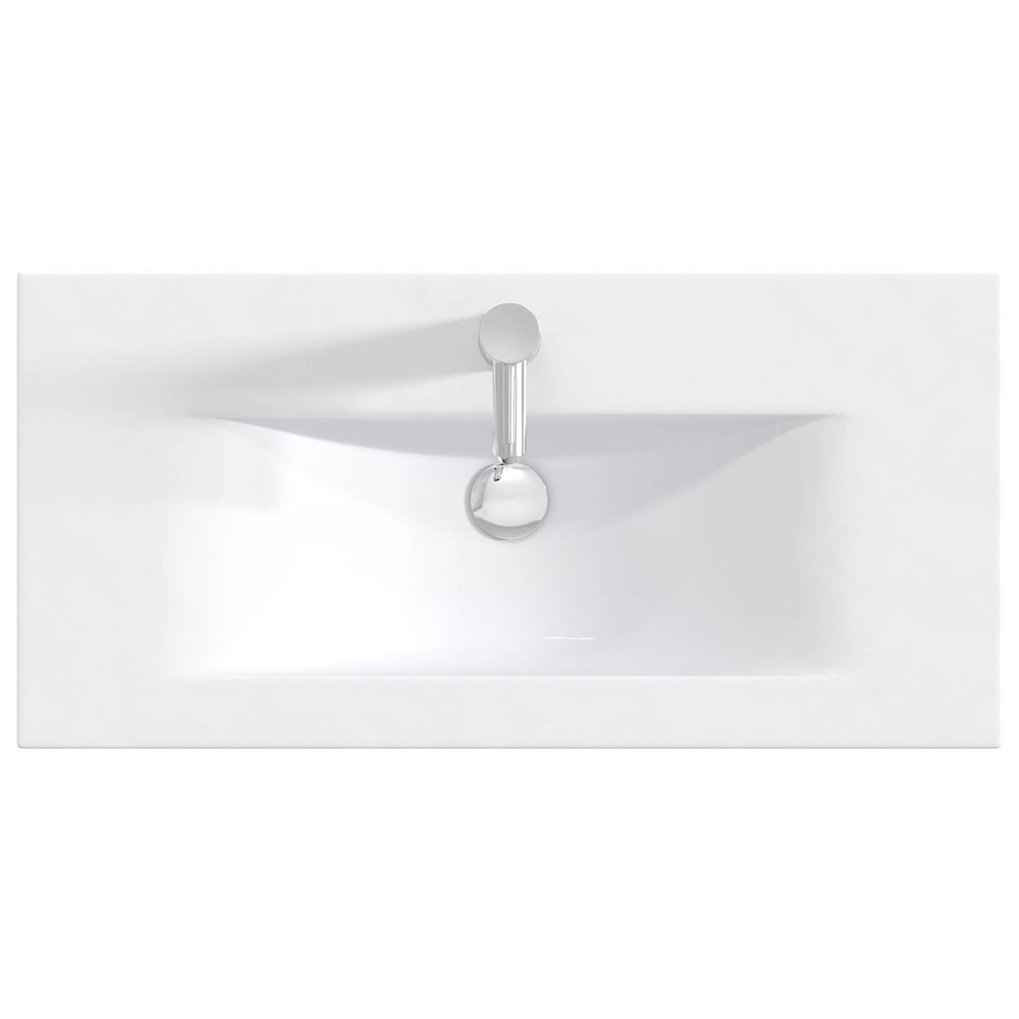 vidaXL Bathroom Furniture Set Grey Sonoma 81 x 40 x 84.5 cm