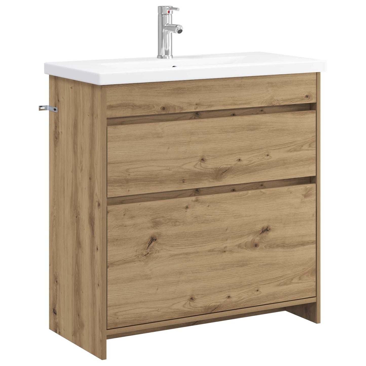 vidaXL Bathroom Furniture Set Artisan Oak 81 x 40 x 84.5 cm