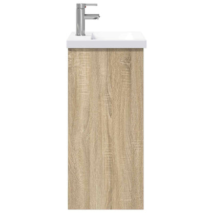 vidaXL Bathroom Furniture Set Sonoma Oak 61 x 40 x 84.5 cm