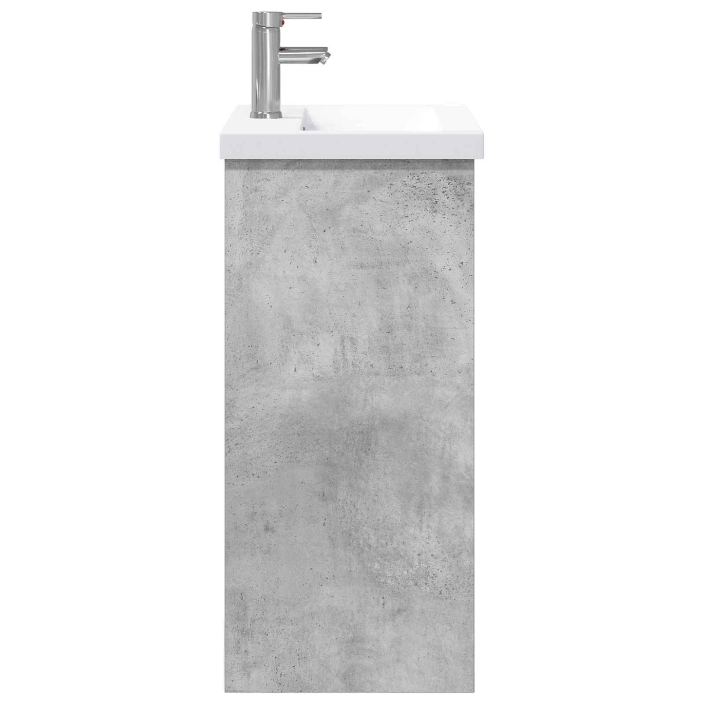 vidaXL Bathroom Furniture Set Concrete Grey 61 x 40 x 84.5 cm