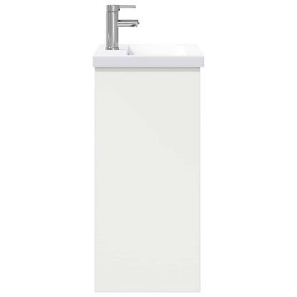 vidaXL Bathroom Furniture Set White 81 x 40 x 84.5 cm Engineered Wood