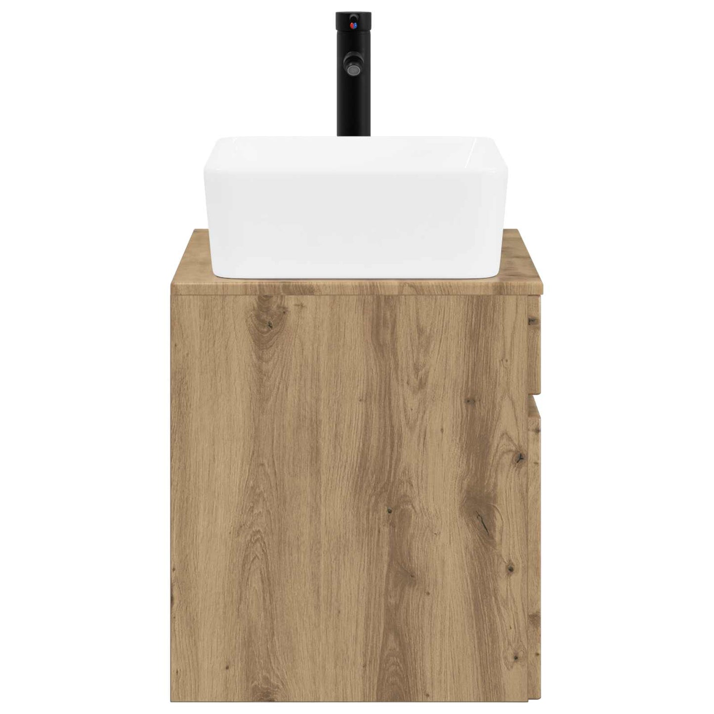 vidaXL Bathroom Furniture Set Artisan Oak Engineered Wood