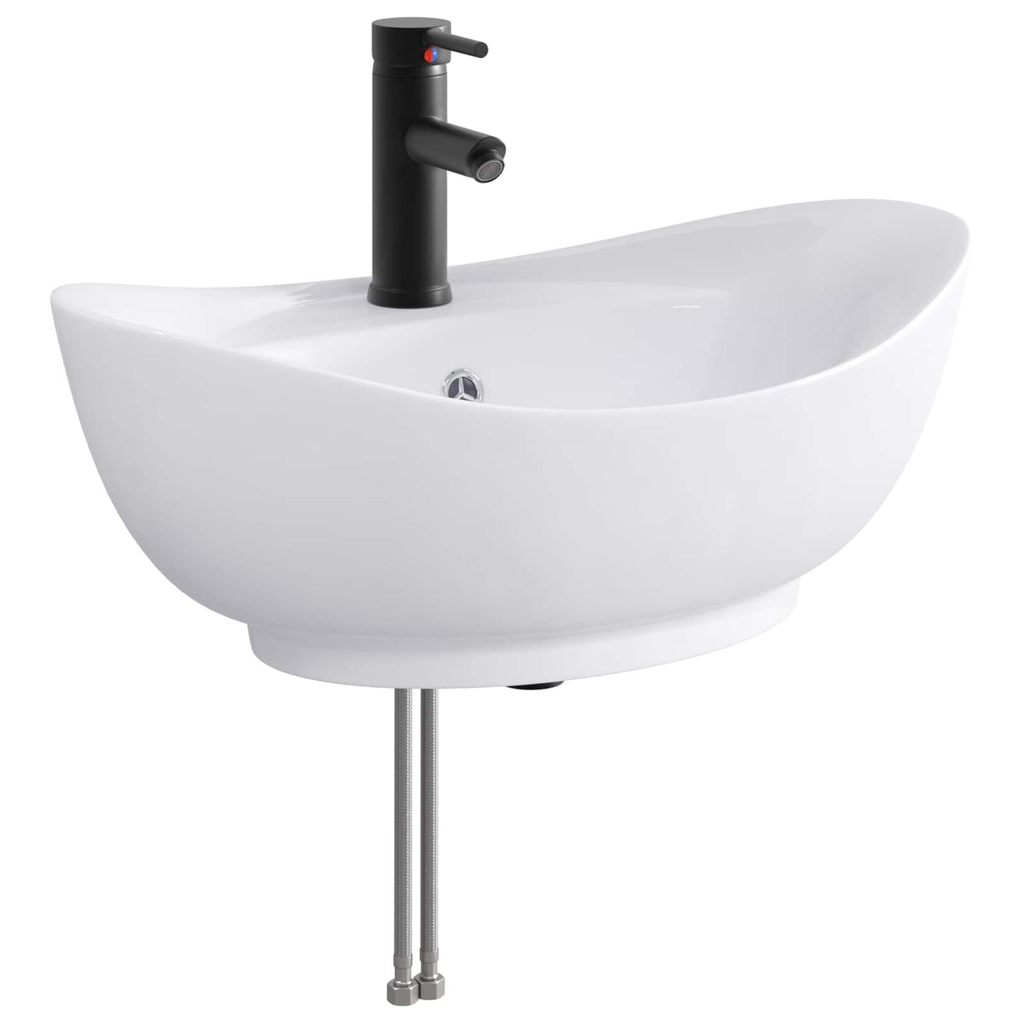 vidaXL Bathroom Furniture Set Artisan Oak Engineered Wood
