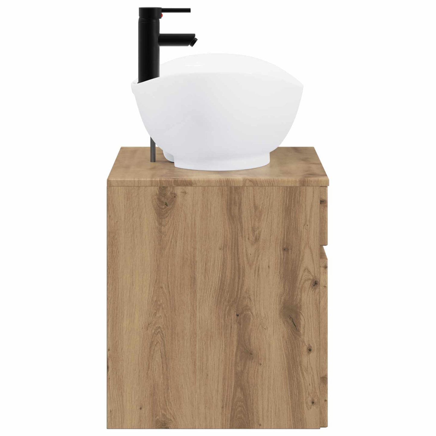 vidaXL Bathroom Furniture Set Artisan Oak Engineered Wood