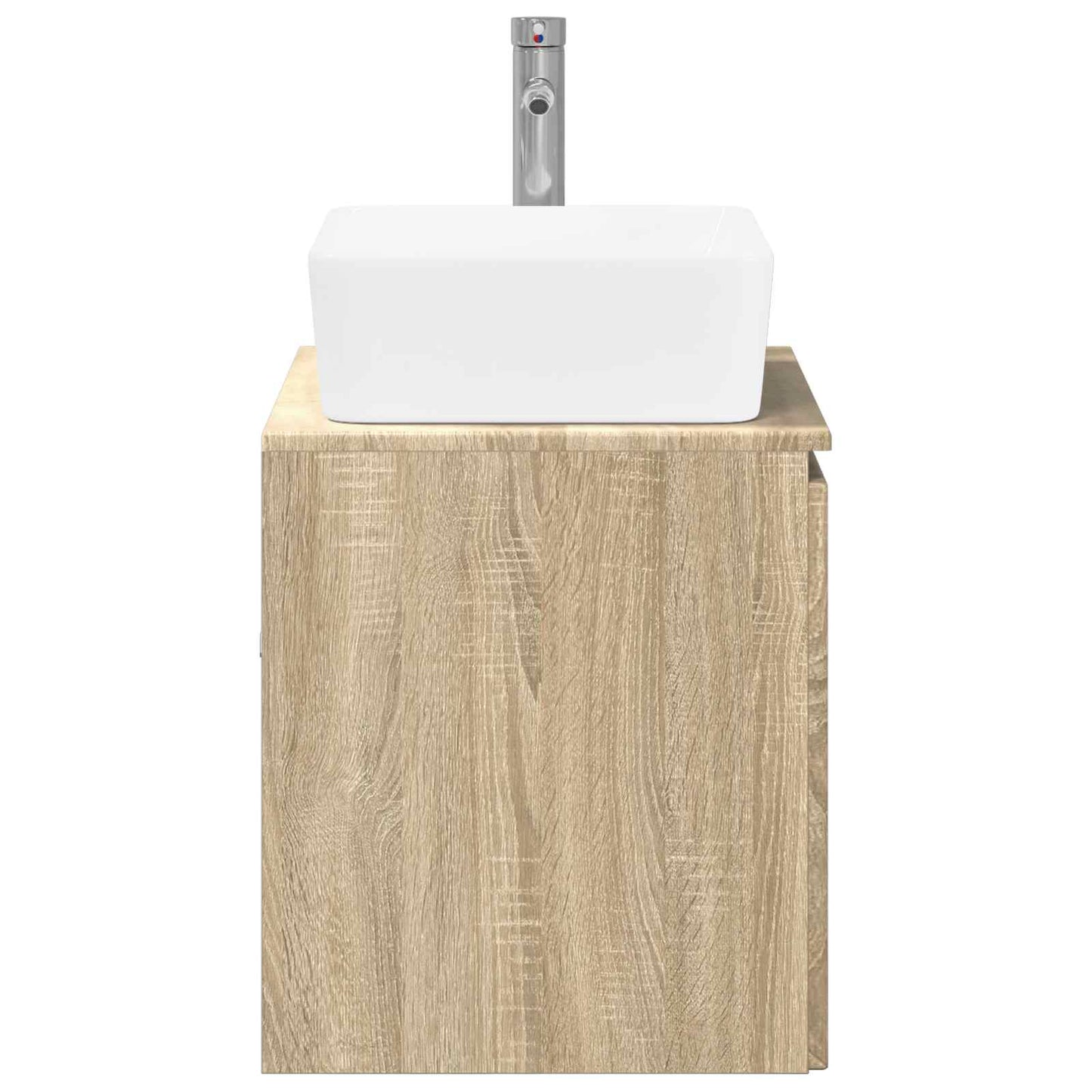 vidaXL Bathroom Furniture Set Sonoma Oak Engineered Wood