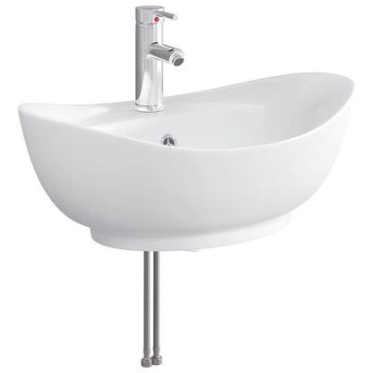 vidaXL Bathroom Furniture Set Concrete Grey Engineered Wood