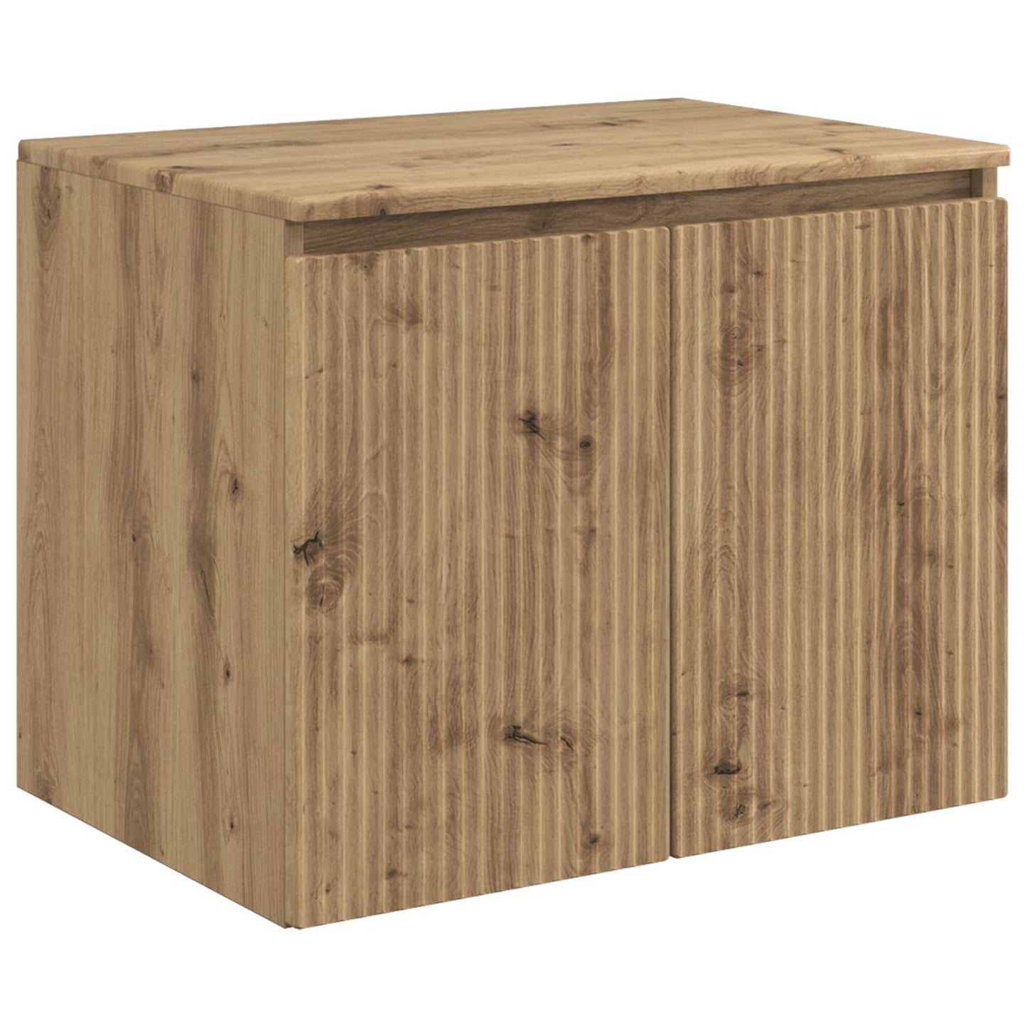 vidaXL Bathroom Furniture Set Artisan Oak Engineered Wood