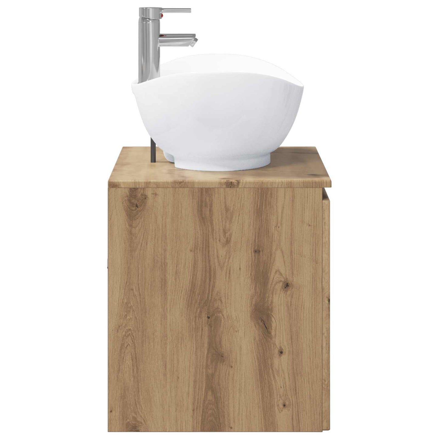 vidaXL Bathroom Furniture Set Artisan Oak Engineered Wood