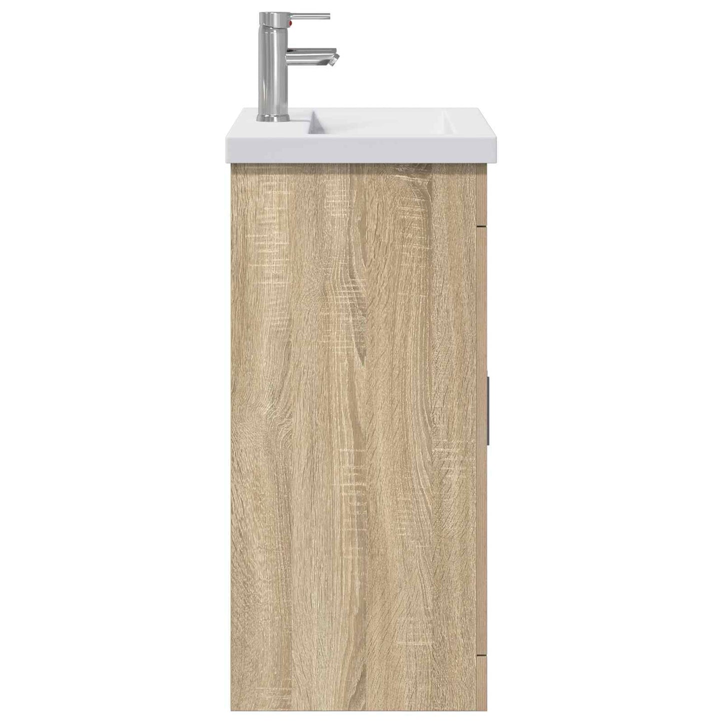 vidaXL Bathroom Furniture Set Sonoma Oak 61 x 40 x 84.5 cm