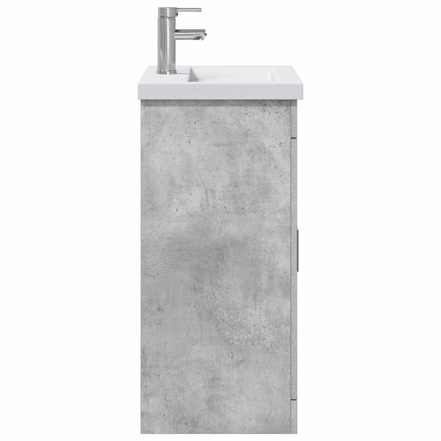 vidaXL Bathroom Furniture Set Concrete Grey 61 x 40 x 84.5 cm