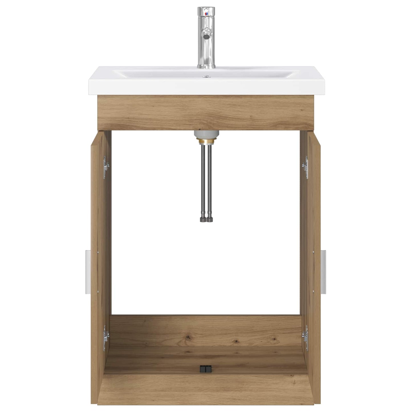 vidaXL Bathroom Furniture Set Artisan Oak 61 x 40 x 84.5 cm