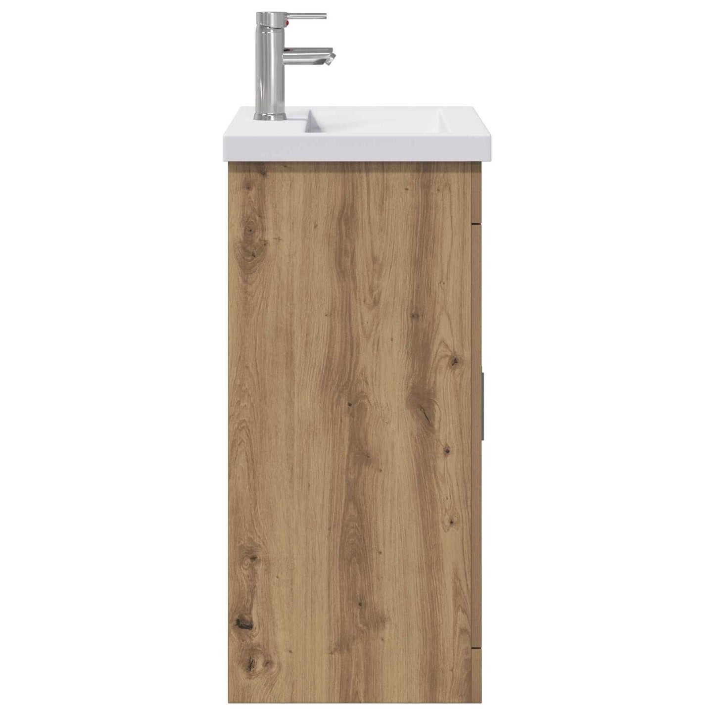 vidaXL Bathroom Furniture Set Artisan Oak 61 x 40 x 84.5 cm