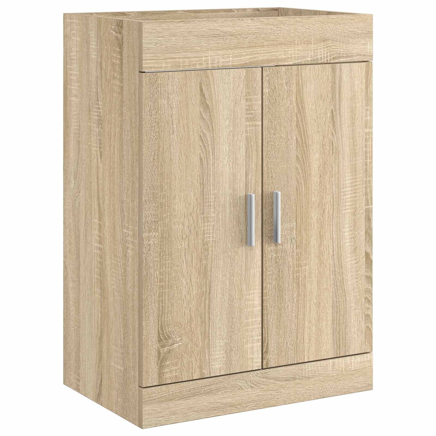 vidaXL Bathroom Furniture Set Sonoma Oak 81 x 40 x 84.5 cm