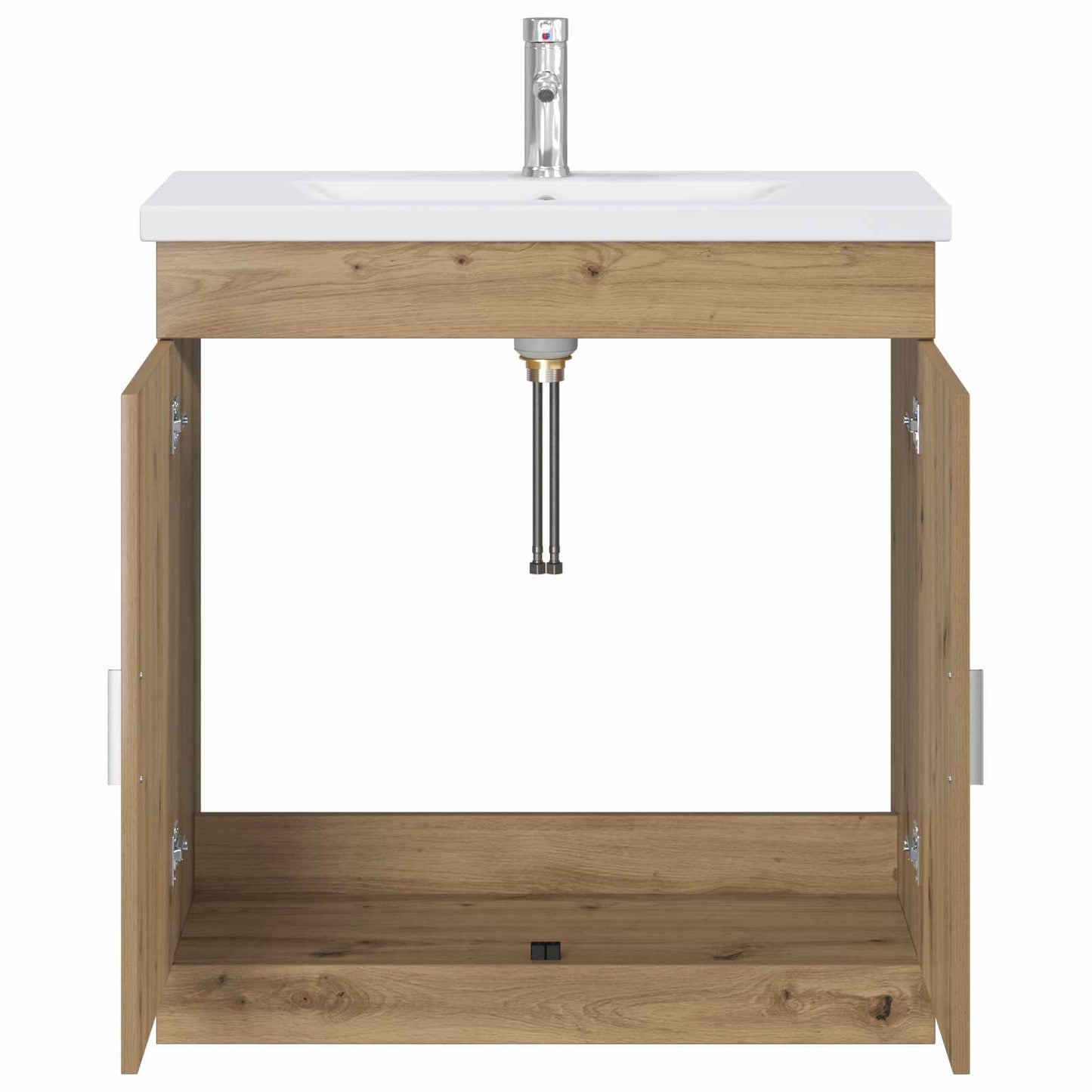 vidaXL Bathroom Furniture Set Artisan Oak 81 x 40 x 84.5 cm