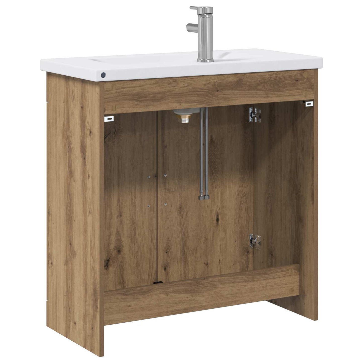 vidaXL Bathroom Furniture Set Artisan Oak 81 x 40 x 84.5 cm