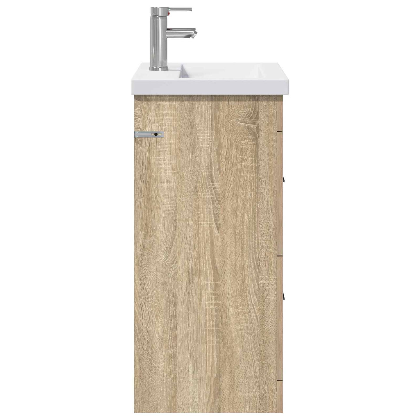 vidaXL Bathroom Furniture Set Sonoma Oak 61 x 40 x 84.5 cm