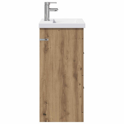 vidaXL Bathroom Furniture Set Artisan Oak 61 x 40 x 84.5 cm