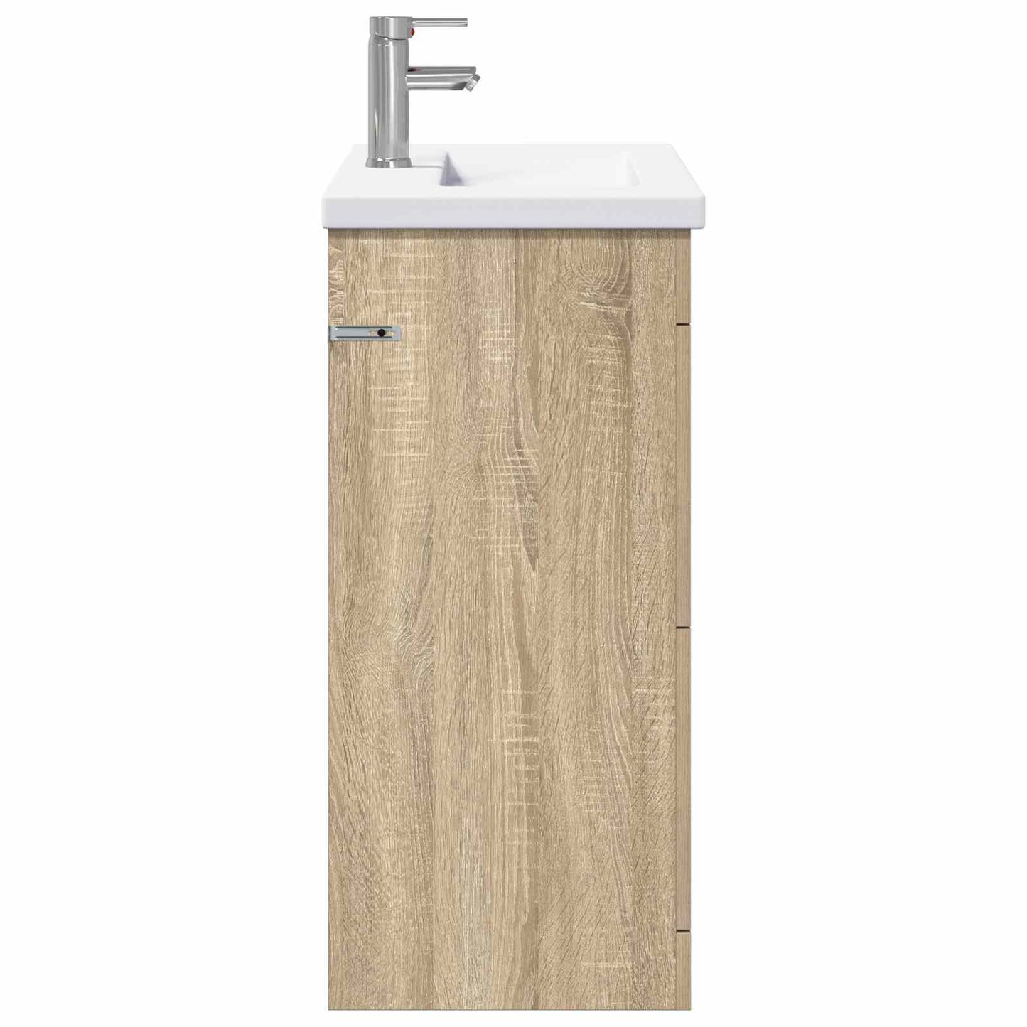 vidaXL Bathroom Furniture Set Sonoma Oak 81 x 40 x 84.5 cm
