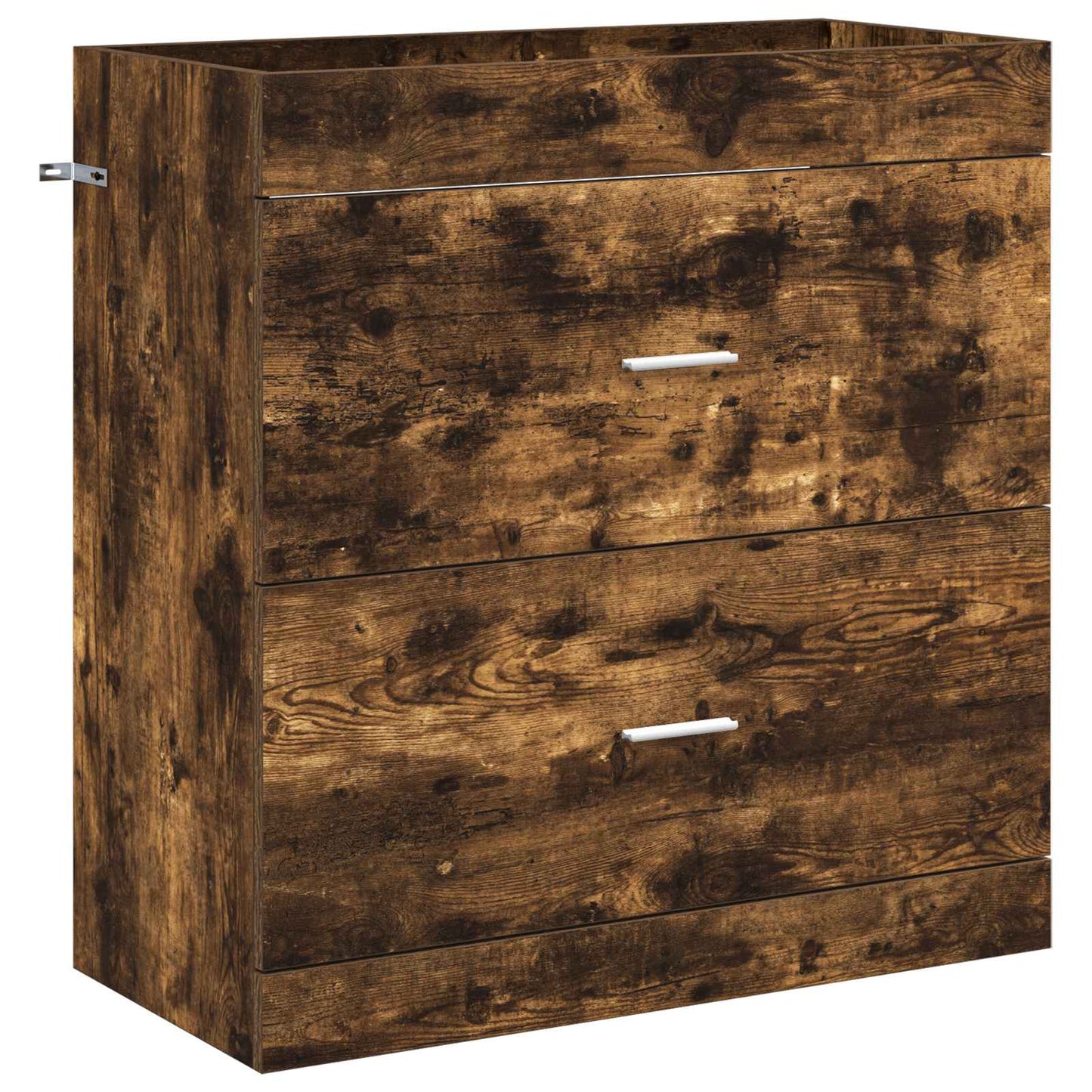vidaXL Bathroom Furniture Set Smoked Oak 81 x 40 x 84.5 cm