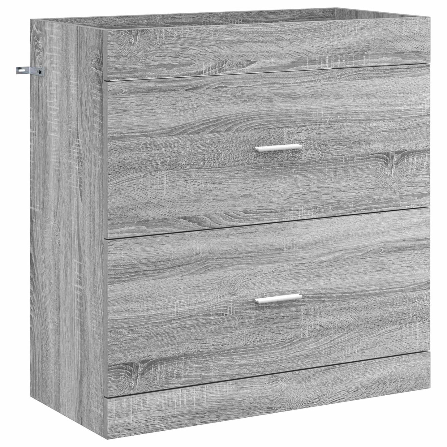 vidaXL Bathroom Furniture Set Grey Sonoma 81 x 40 x 84.5 cm