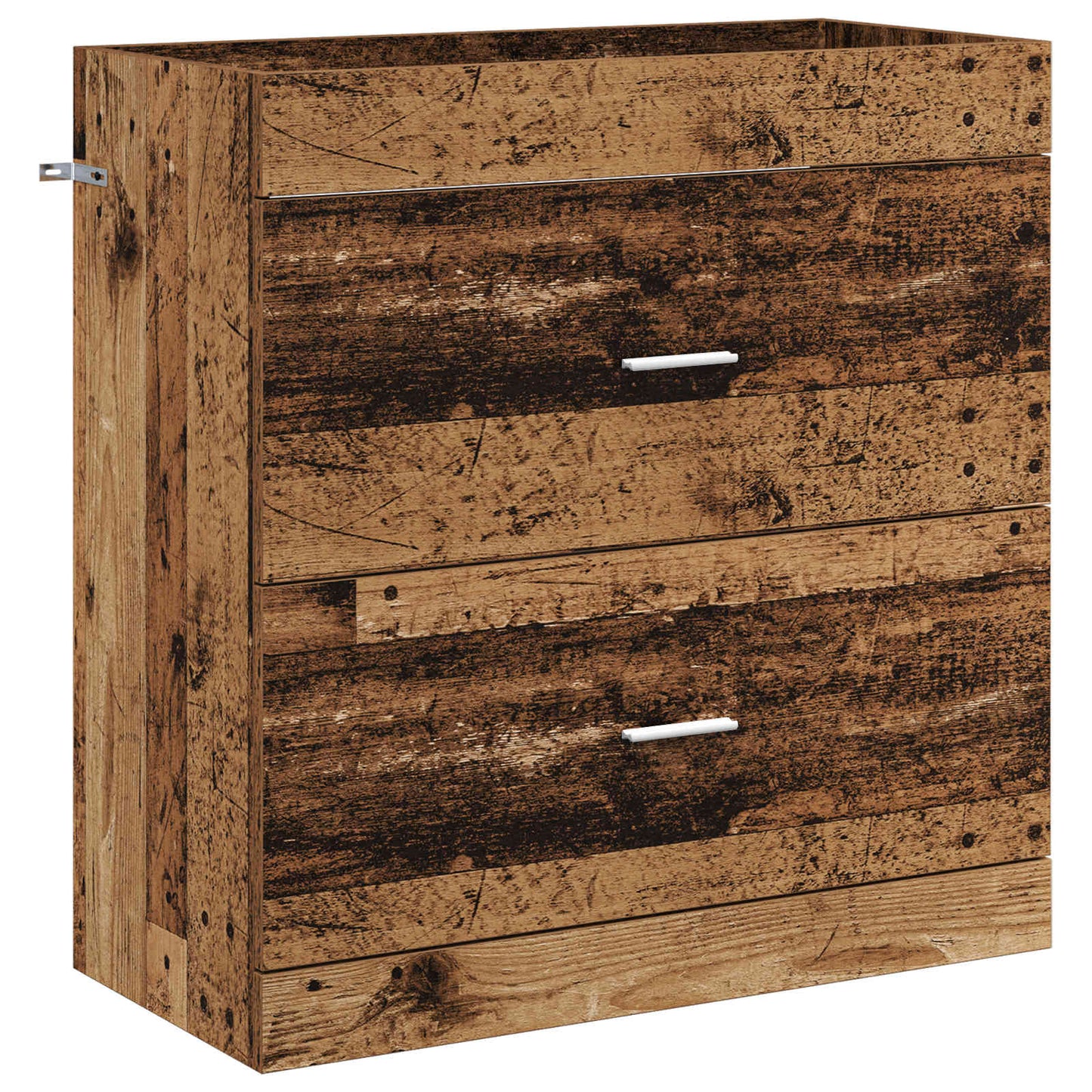 vidaXL Bathroom Furniture Set Old Wood 81 x 40 x 84.5 cm